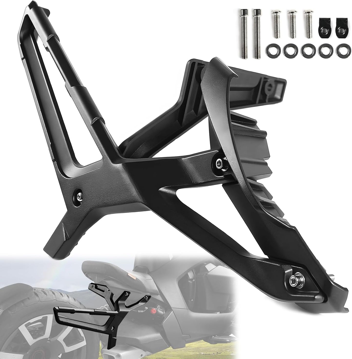 Kit portaequipajes aluminio negro para Can-Am Ryker 900 600
