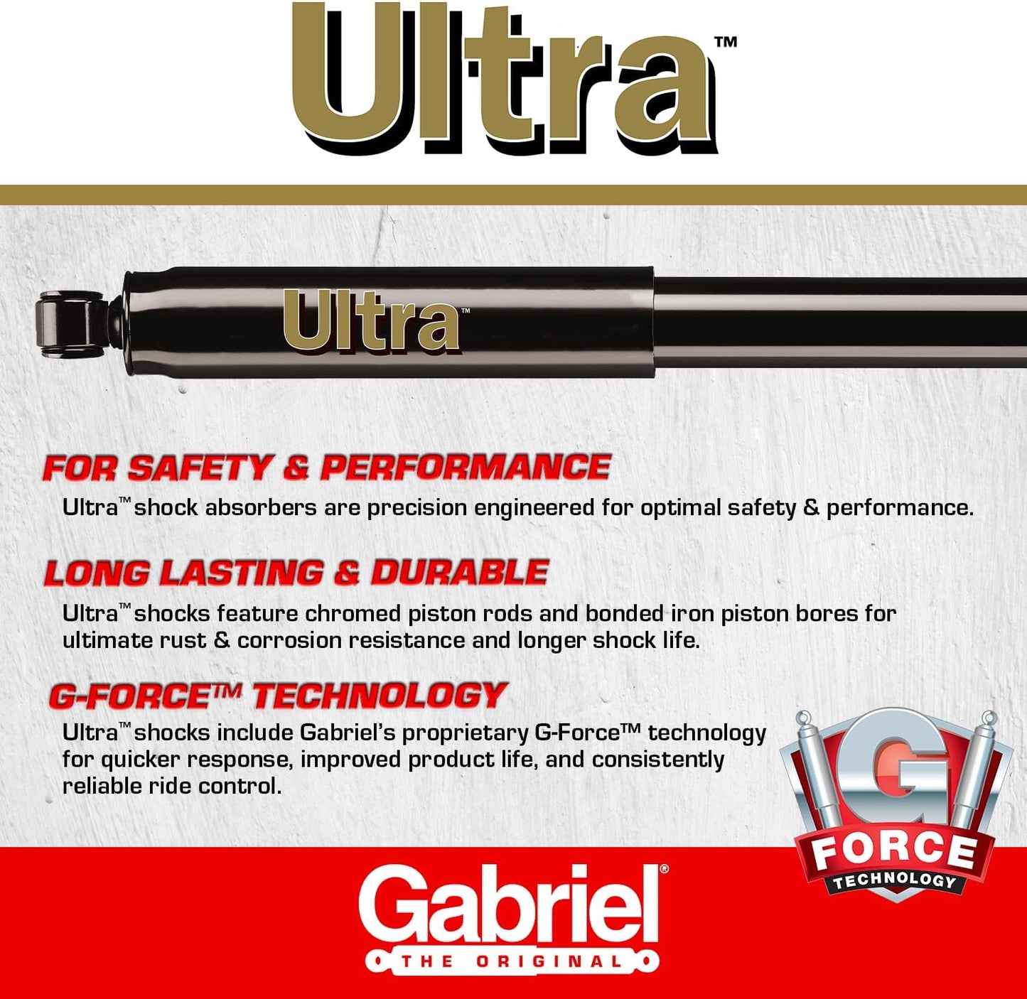6 Pzas Ultra Shock Negro 69600