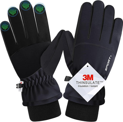 Guantes térmicos unisex pantalla táctil resistente al viento