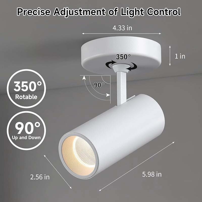 Lámpara techo LED 12W blanco cálido 3000K