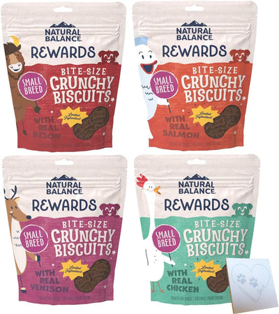 Pack galletas crujientes para perros 4 sabores