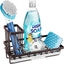 Soporte fregadero cocina con bandeja goteo y dispensador