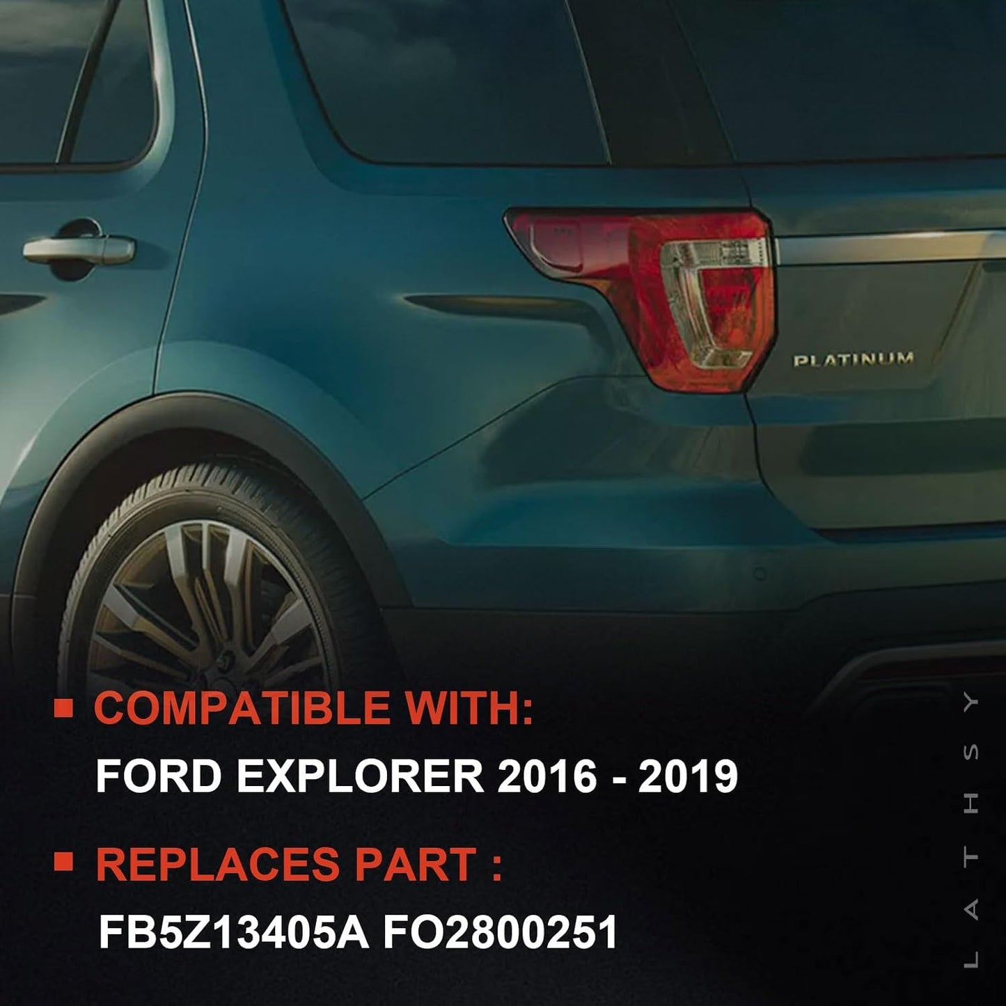 Luz trasera LED Ford Explorer lado izquierdo con arnés