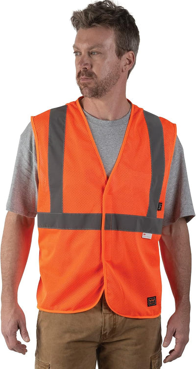Chaleco seguridad visibilidad alta ANSI II hombre