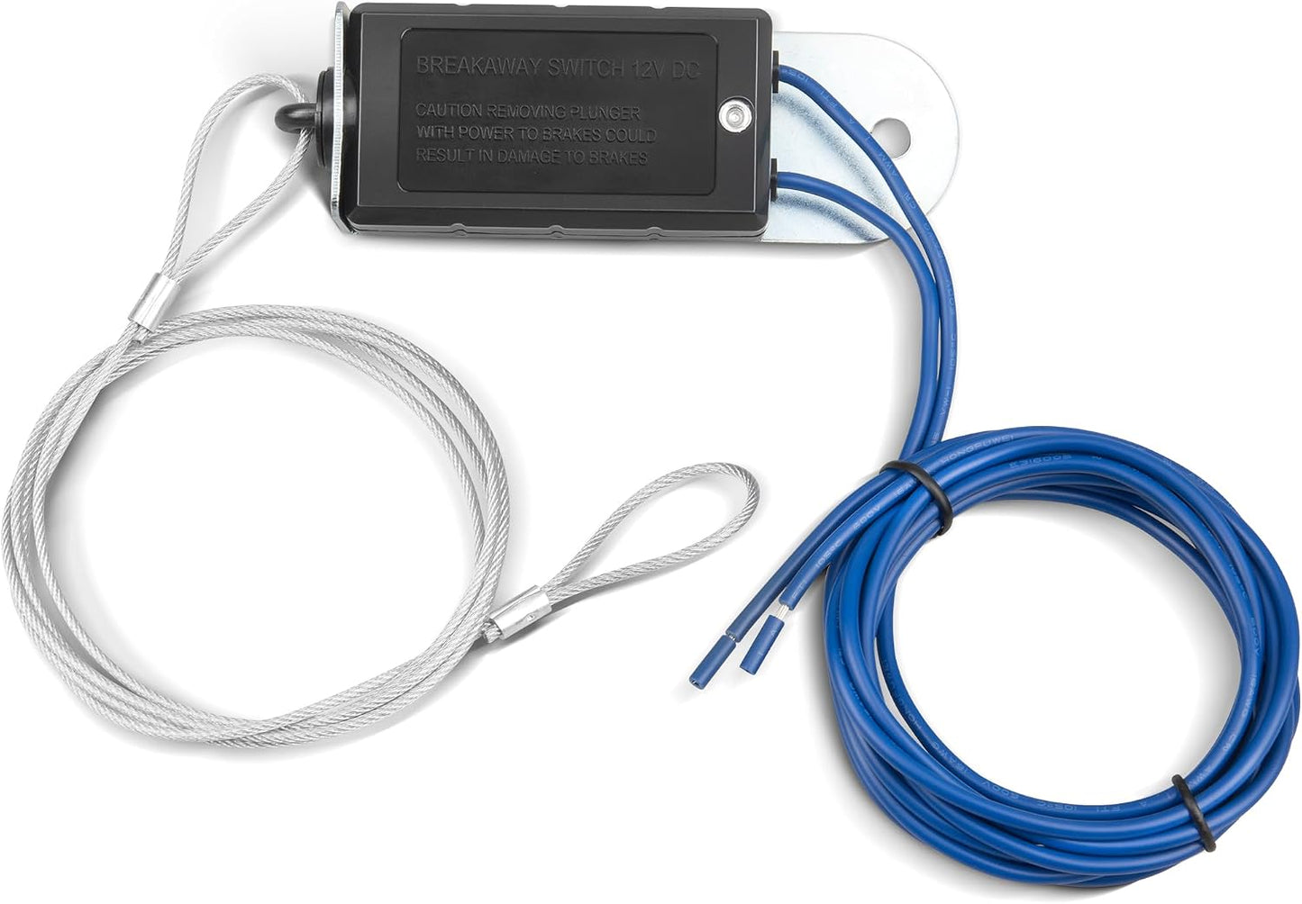 Interruptor freno eléctrico remolque 4ft acero trenzado