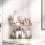 Organiz. esquina baño cocina con soportes