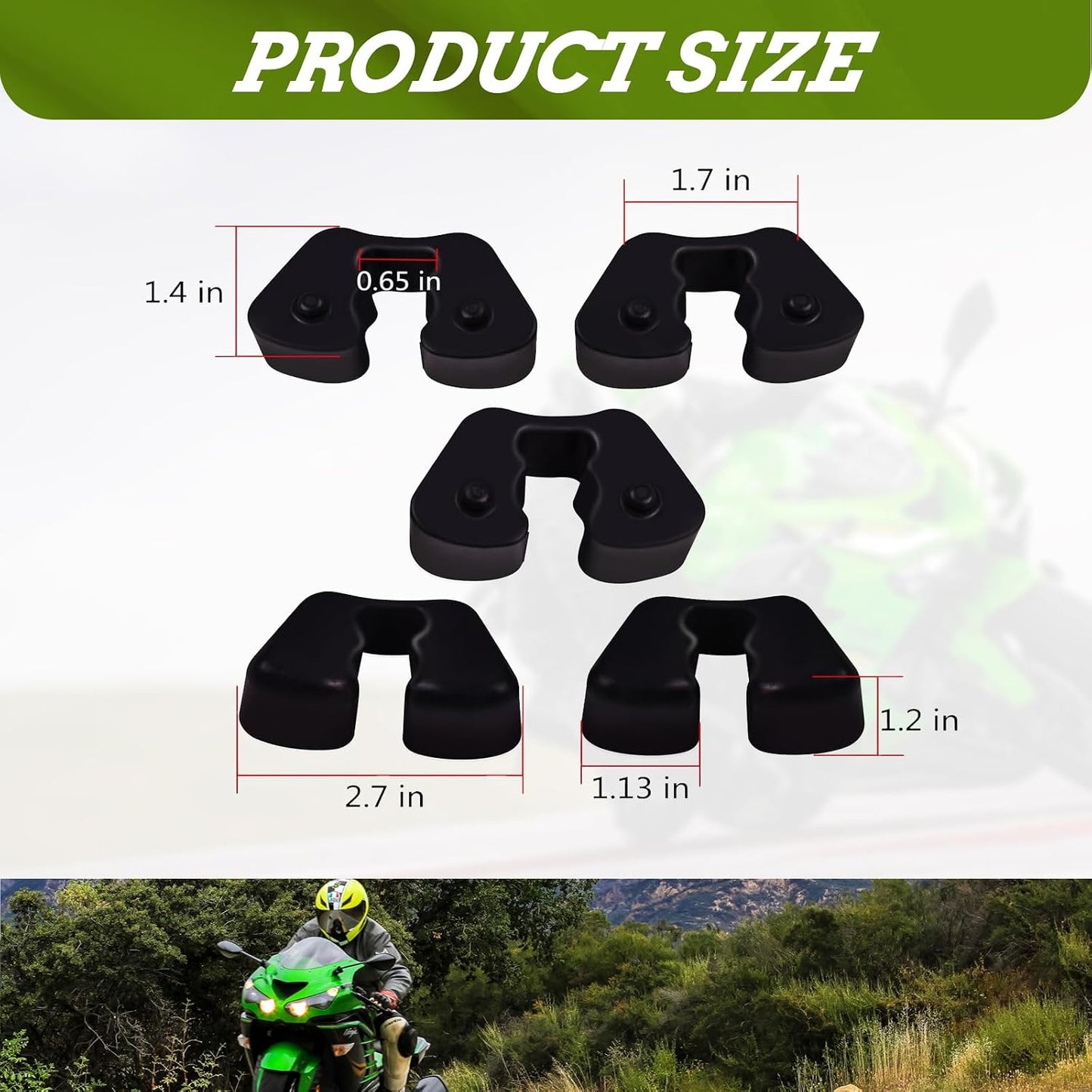 Amortiguador goma buje rueda trasera comp Kawasaki ZX12R