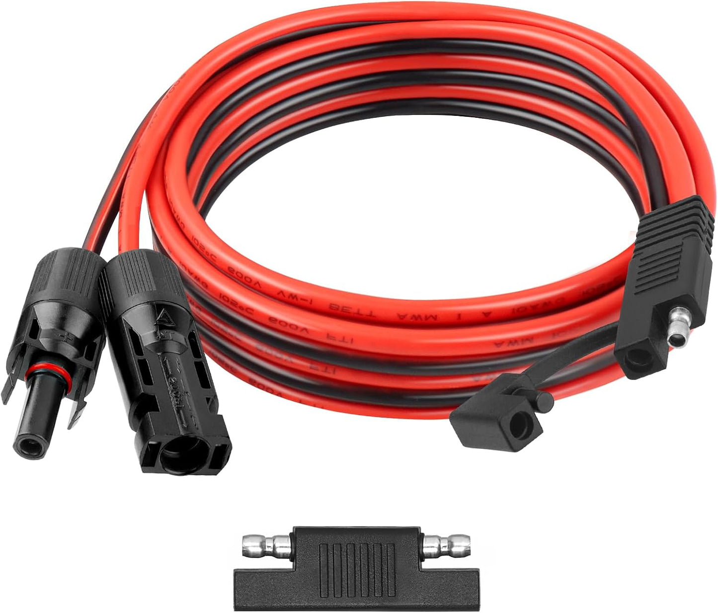 Cable adaptador solar SAE 10 AWG 8ft para auto caravana