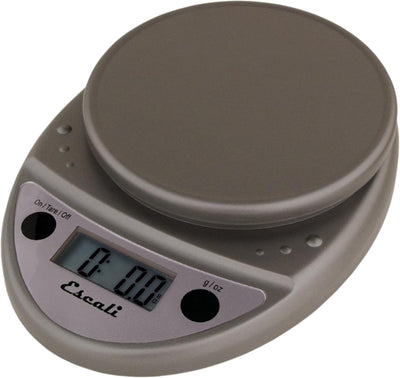 Báscula digital cocina 11 lb/5 kg gris metálico