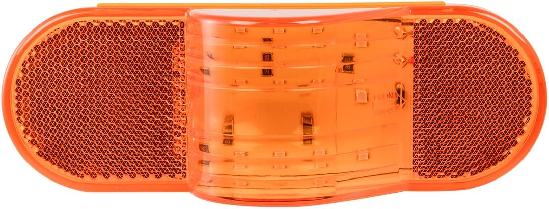 Marcador LED ámbar ovalado 6" para camiones y remolques
