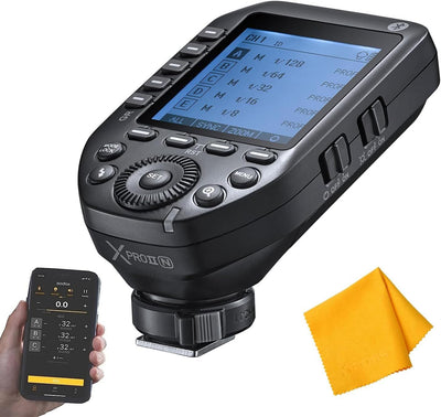Disparador flash inalámbrico Nikon 2.4G HSS Bluetooth