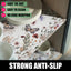 Revestimiento florales estantes antiderrap cocina