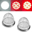 2 Pzas Luces LED Sandía Roja y Blanca para Camiones
