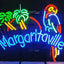 Letrero neón para pared 20x24" Margaritaville