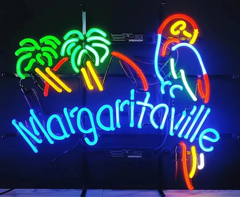 Letrero neón para pared 20x24" Margaritaville