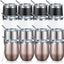 Vaso acero inox doble pared 12oz con tapa pajita 16pzas