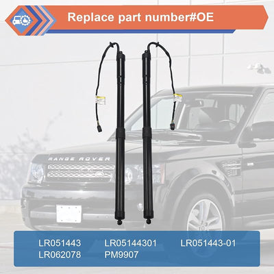 Choques eléctricos puerta trasera comp Land Rover 12-13