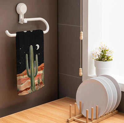 Toallas cocina Boho Western cactus desierto decorativas