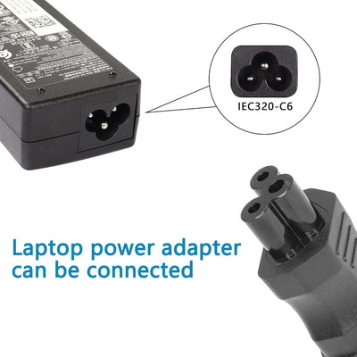 Adaptador C14 a C5 IEC 2 Unidades