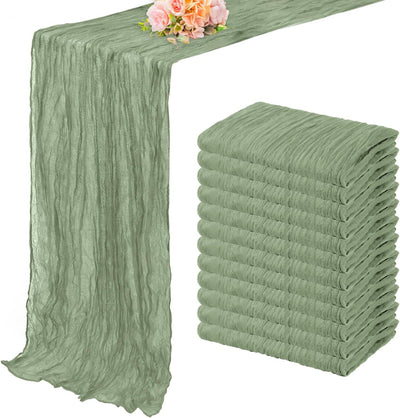 Mesa Estopilla Verde Salvia 10ft Tela Gasa 20x120pulg