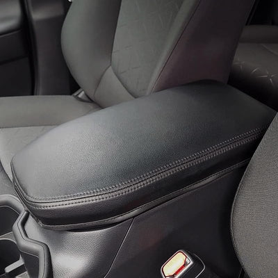 Funda consola central Toyota RAV4 cuero negro