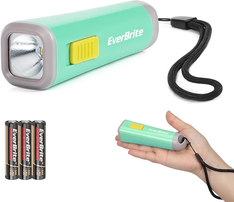Linterna mini led plástico batería 3aaa emergencias