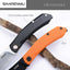 Cuchillo plegable bolsillo 6.57pulg acero 12C27 mango G10
