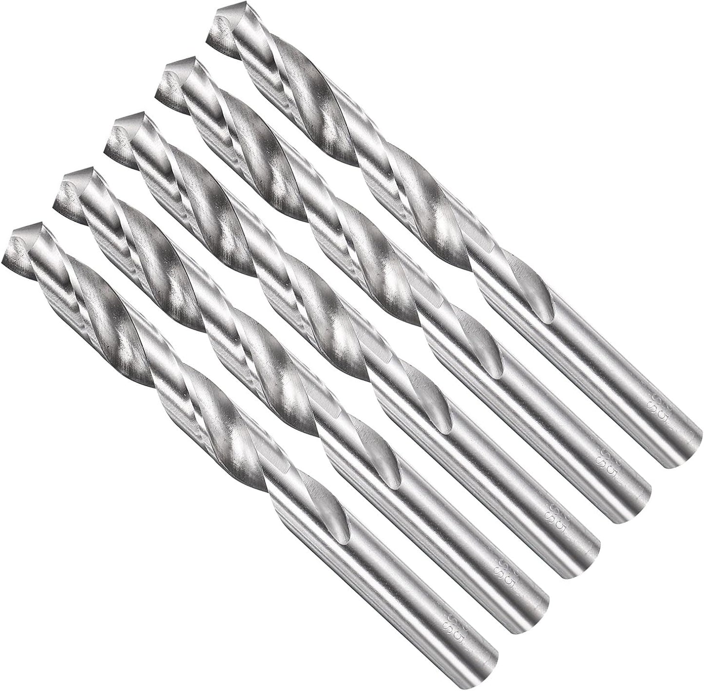 Broca 12.5mm 5 Pzas acero alta velocidad para madera plástico