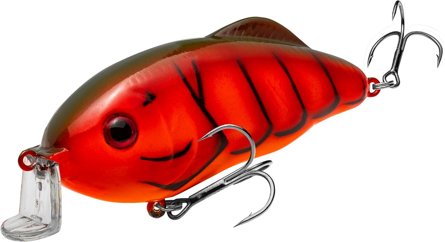 Señuelo pesca crankbait 1/2oz pico 90 grados ojos 3D sonajero