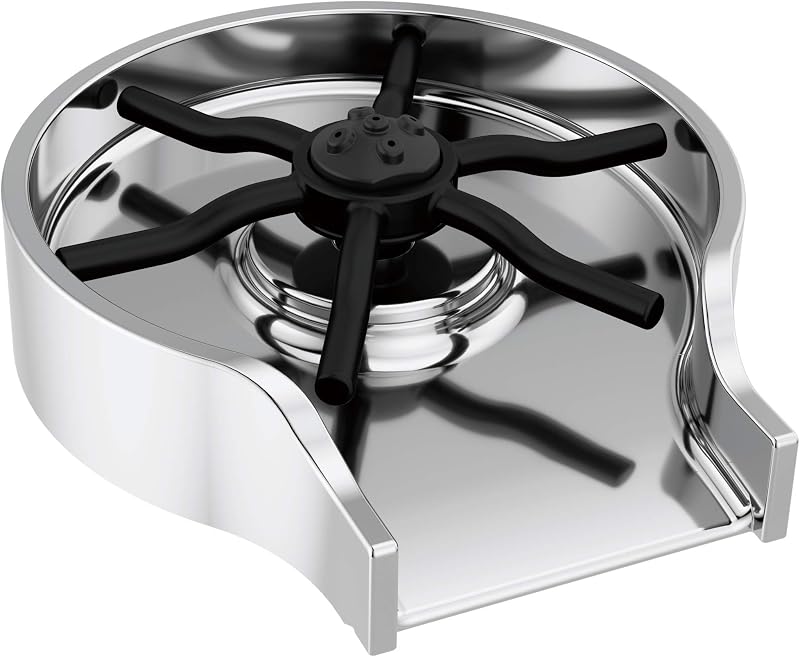Enjuague vidrio cromo GR250 para fregadero cocina