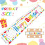 Camino mesa cumpleaños lunares 13x71pulg decoración fiesta