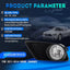 Lámparas antiniebla Dodge Charger 11-14 comp H8 12V 35W