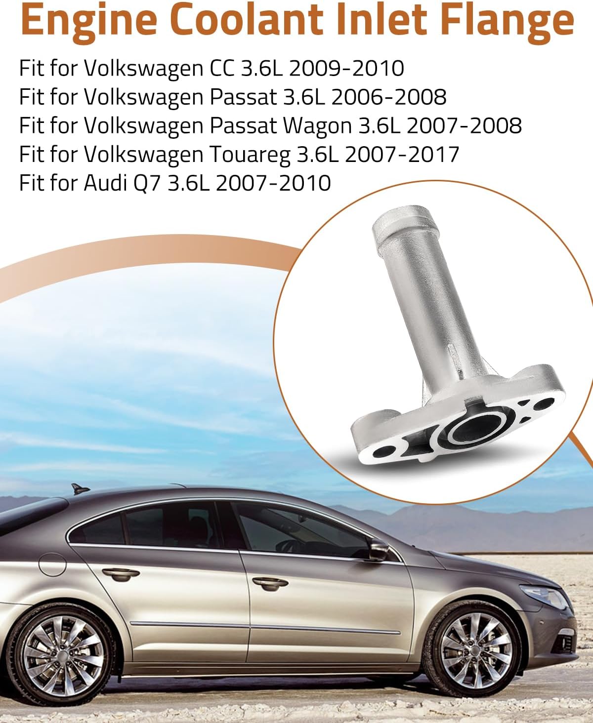 Manguera enfriamiento aluminio Audi Q