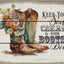 Tapete decorativo occidental 17x30pulg para hogar entrada