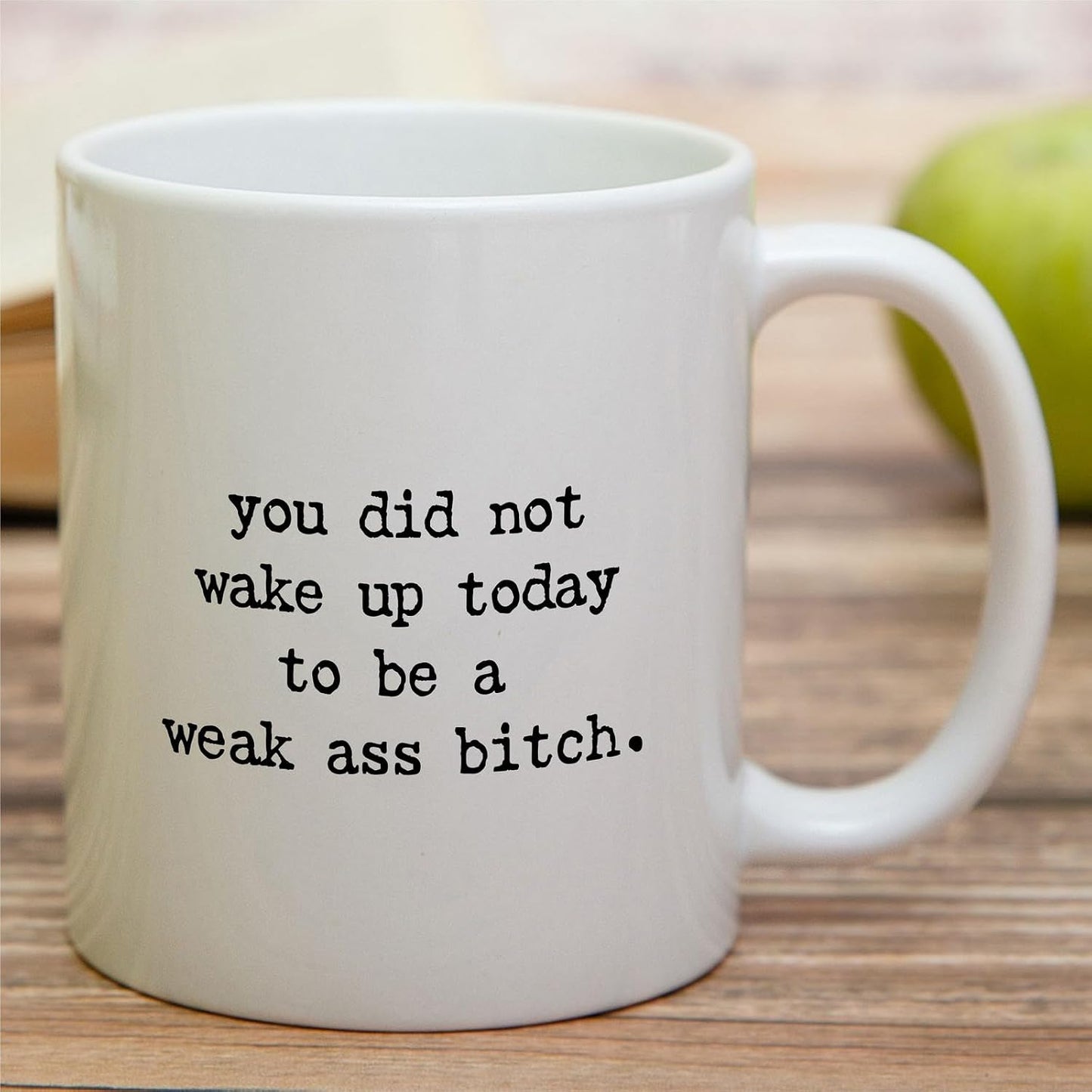 Taza cerámica sarcástica para mujer 11oz regalo inspirador