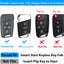 Funda llavero TPU compat VW Jetta Tiguan con control remoto