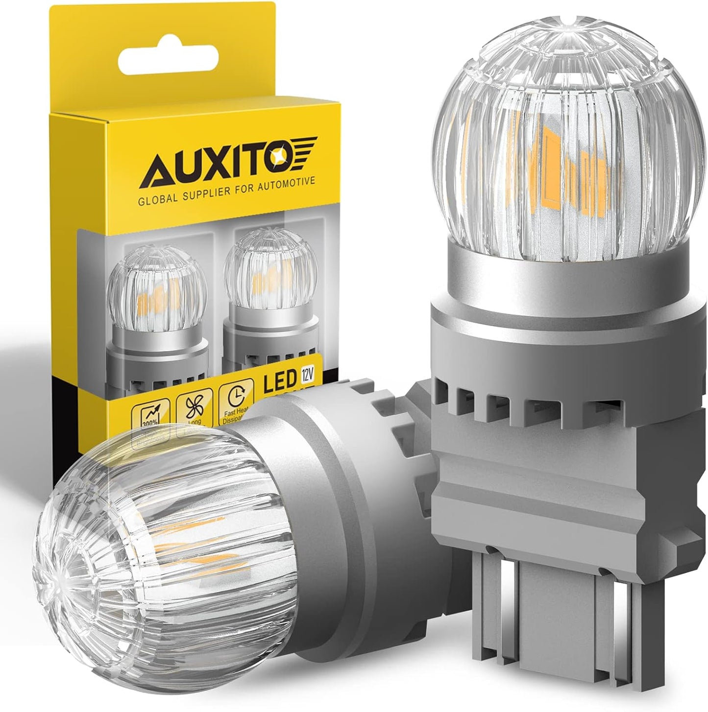 Foco LED ámbar 3157 señal giro intermitente