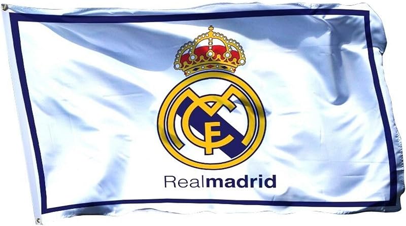 Bandera Real Madrid 3x5ft duradera interiores exteriores