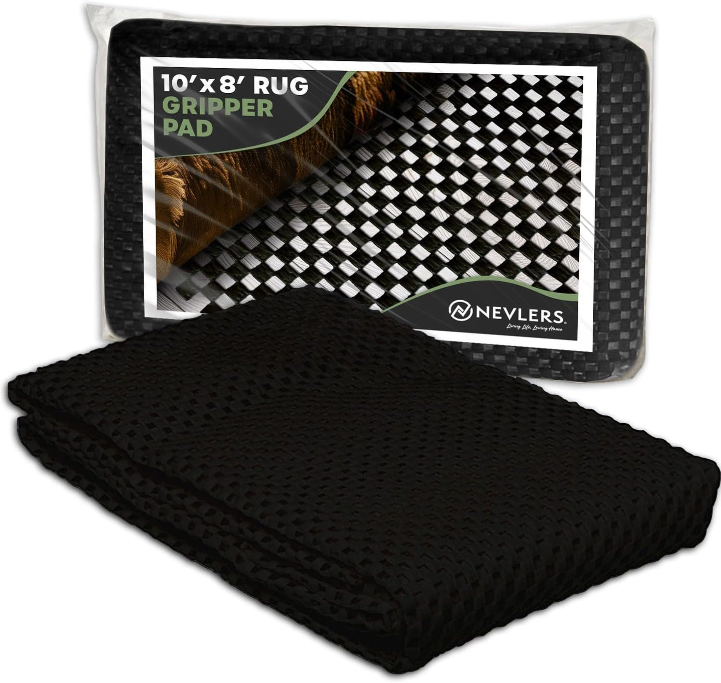 Almohadilla antiderrap 8x10ft para suelos madera