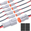 6 Pzas Conectores DT 2 Pines 600V con Tubos Termorretráctiles