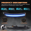 Luz LED marcador lateral Dodge Charger 15-23 lente ahumada