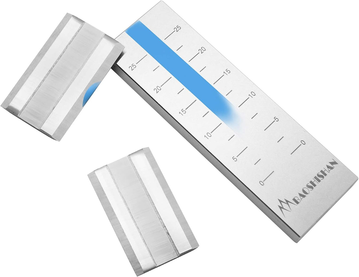 Grindómetro acero inox ranura única 25μm/50μm/100μm/150μm