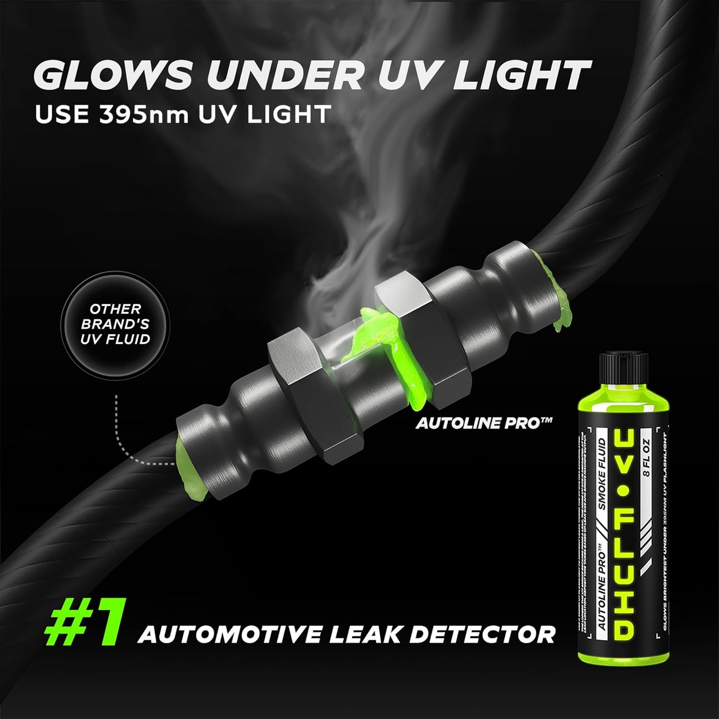 Fluido humo brillo UV para máquinas de humo automotrices