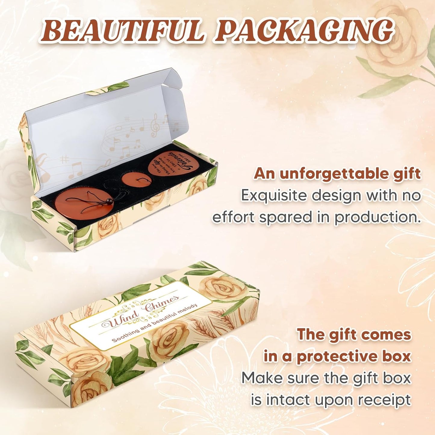 Regalos de amistad para mujer campanillas de viento