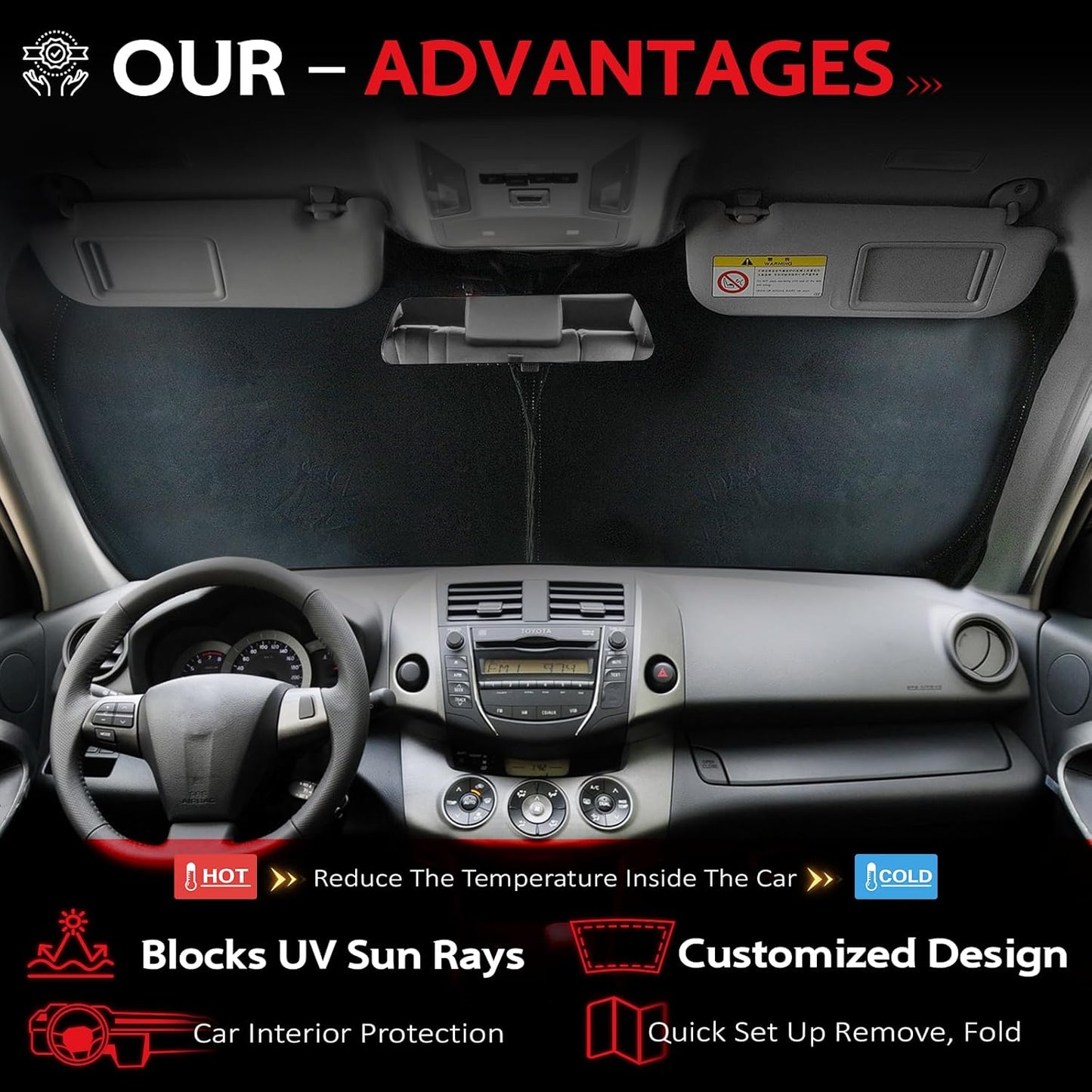 Parasol plegable BMW Serie 3 2019-25 para ventanilla