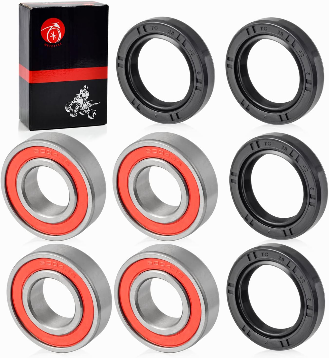 Kit rodamientos sellos rueda delantera Honda TRX250 TRX350