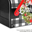 Buzón magnético corona Navidad 25x21"
