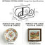 Soportes pared metal para placas decorativas 2 pzas negro