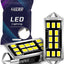 Bombillas LED cúpula 1.25" para luces puerta mapa interior