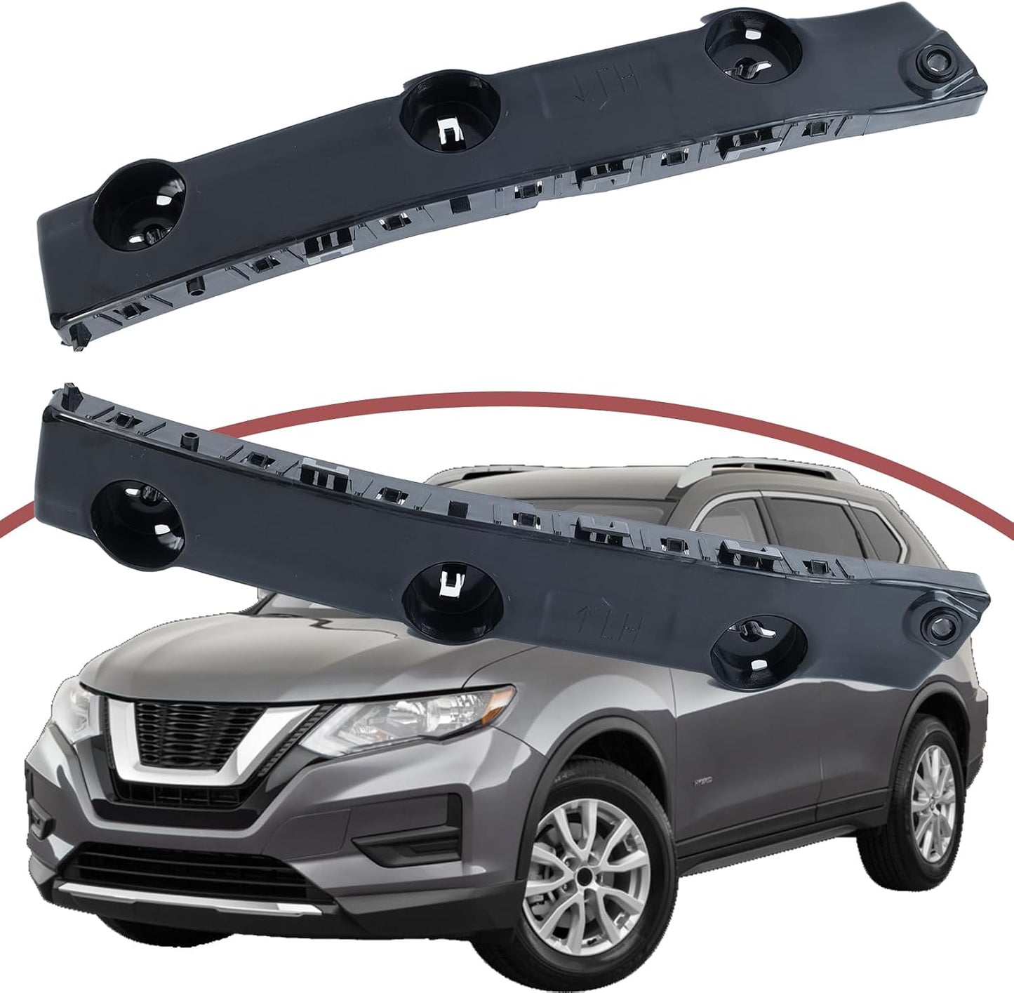 Soporte parachoques Nissan Rogue/X-Trail T32 14-19